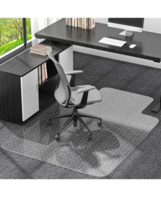 Heavy Duty Low Pile Carpet Chair Mat Smooth Glide Non Slip Desk Protector