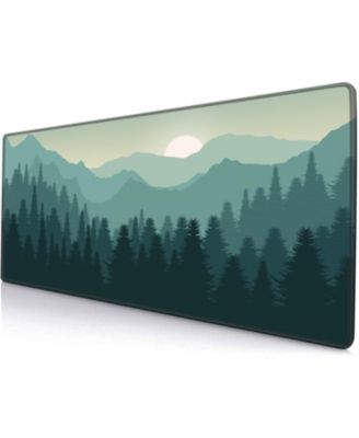 Non-Slip Large Gaming Mouse Pad, Compatible with Mechanical, Wireless, and Optical Mice