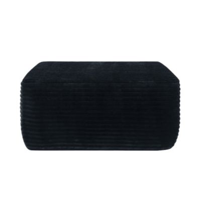 Plush Ottoman Modular Sofa Accent Ottoman for Living Room