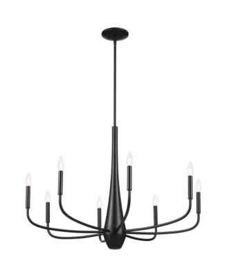 Deela 36" Wide 8-Light Chandelier