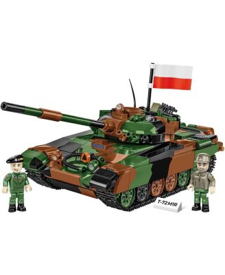 Armed Forces T-72 M1R Movable Rotating Turret 724-Piece Building Set, Ages 9+