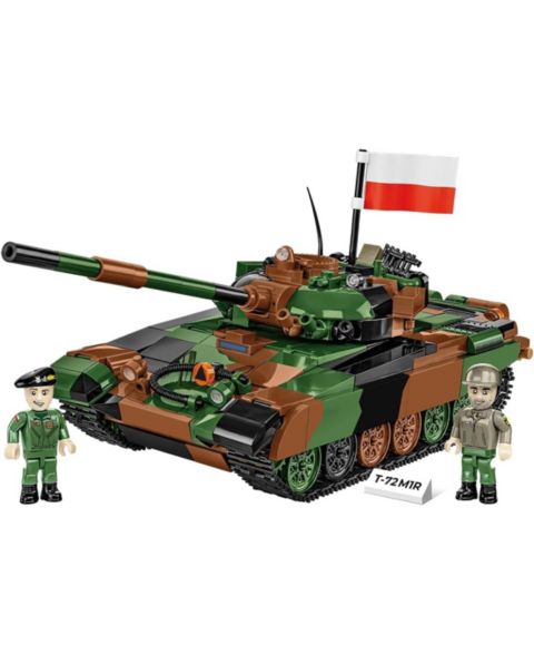 Детский конструктор COBI Armed Forces T-72 M1R Movable Rotating Turret 724-Piece Building Set, Ages 9+