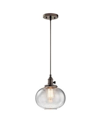 Avery 9 3/4" Wide Olde Bronze Mini Pendant