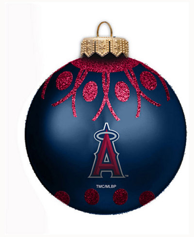 Memory Company Los Angeles Angels Glitter Ball Ornament