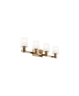 Adani 30" Wide Champagne Bronze 4-Light Bath Light