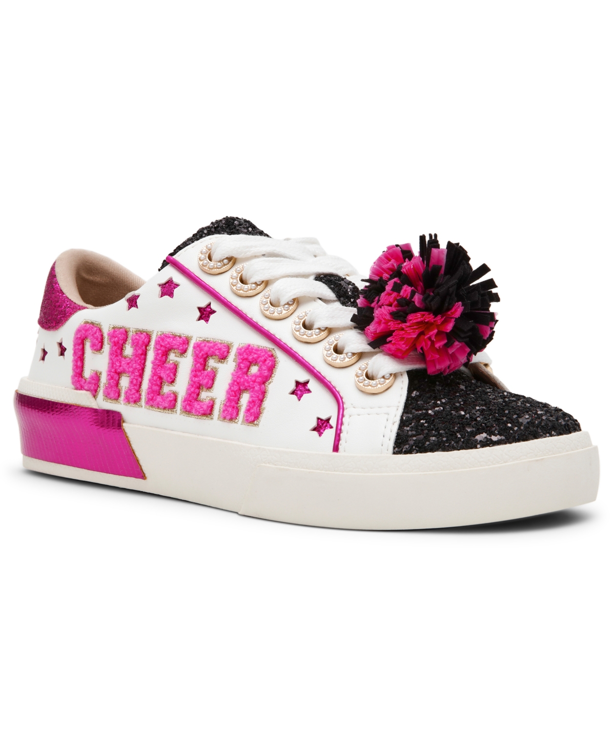 Betsey Johnson Women's Piper Glitter Platform Sneakers