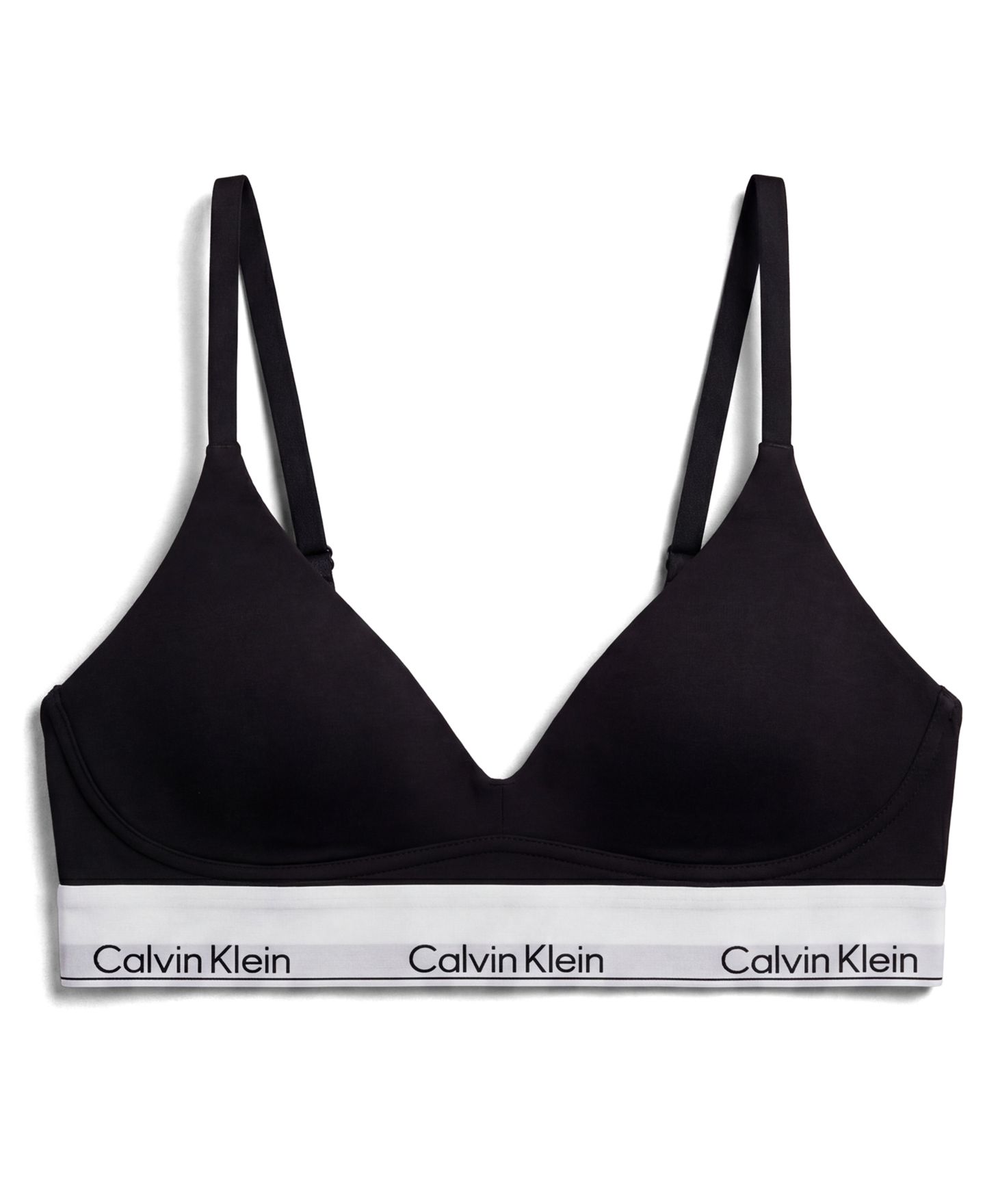 Бралетт пуш-ап Stitch-Free, без косточек — Calvin Klein, цвет: Чёрный — фото 7