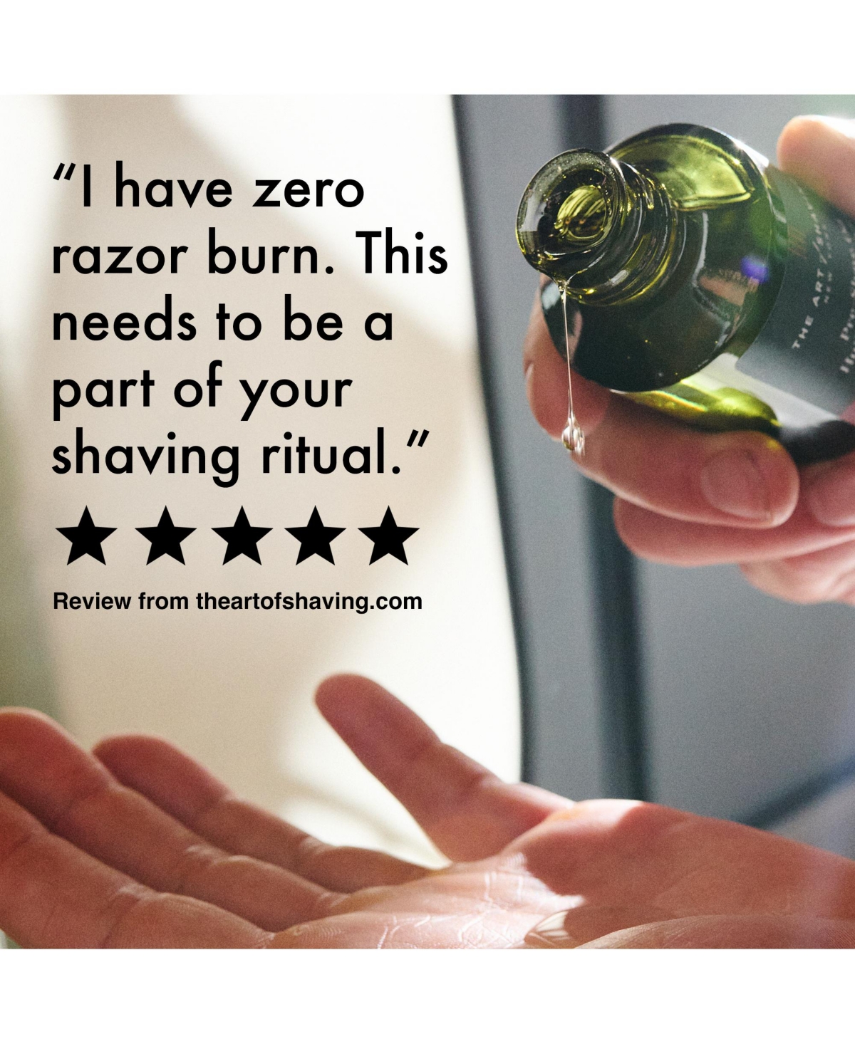 The Art of Shaving Pre Shave Oil, Unscented, 8.1 Fl Oz