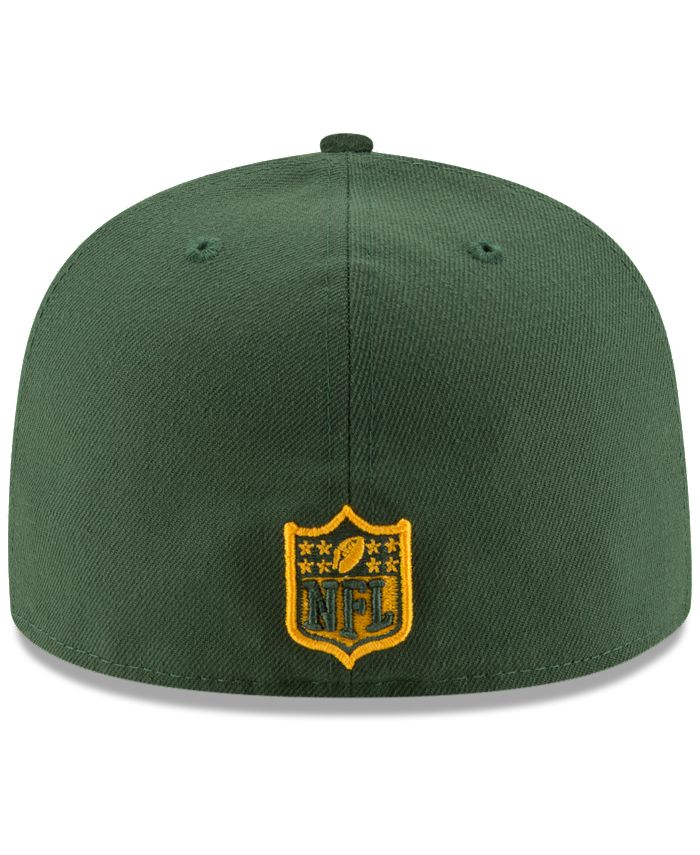 New Era Green Bay Packers Team Basic 59FIFTY Fitted Cap - Macy's