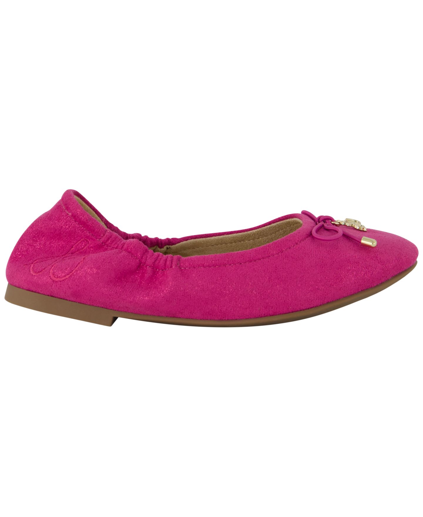 Детские балетки Sam Edelman Felicia Flex с бантом, цвет: Ягодный — фото 2