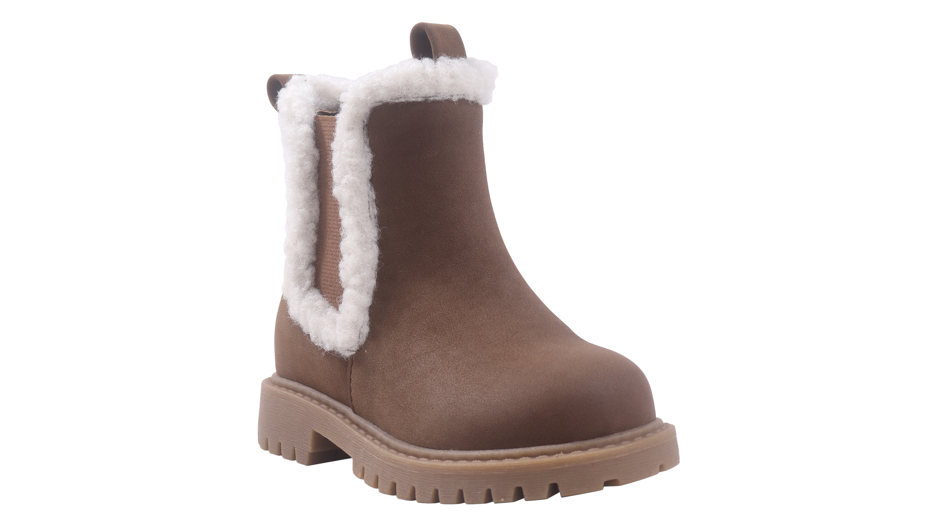 Sam Edelman Toddler Girls' Lucianna Sherpa Side-Zipper Boots