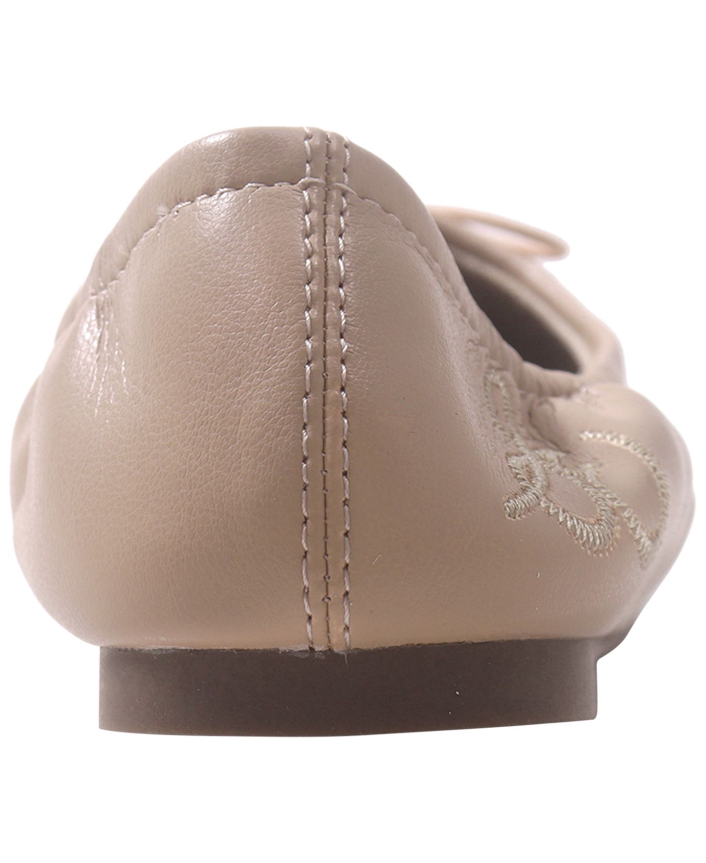 Балетки Sam Edelman Felicia Easy-On Bow Ballet Flats для девочек, цвет: Бежевый — фото 3