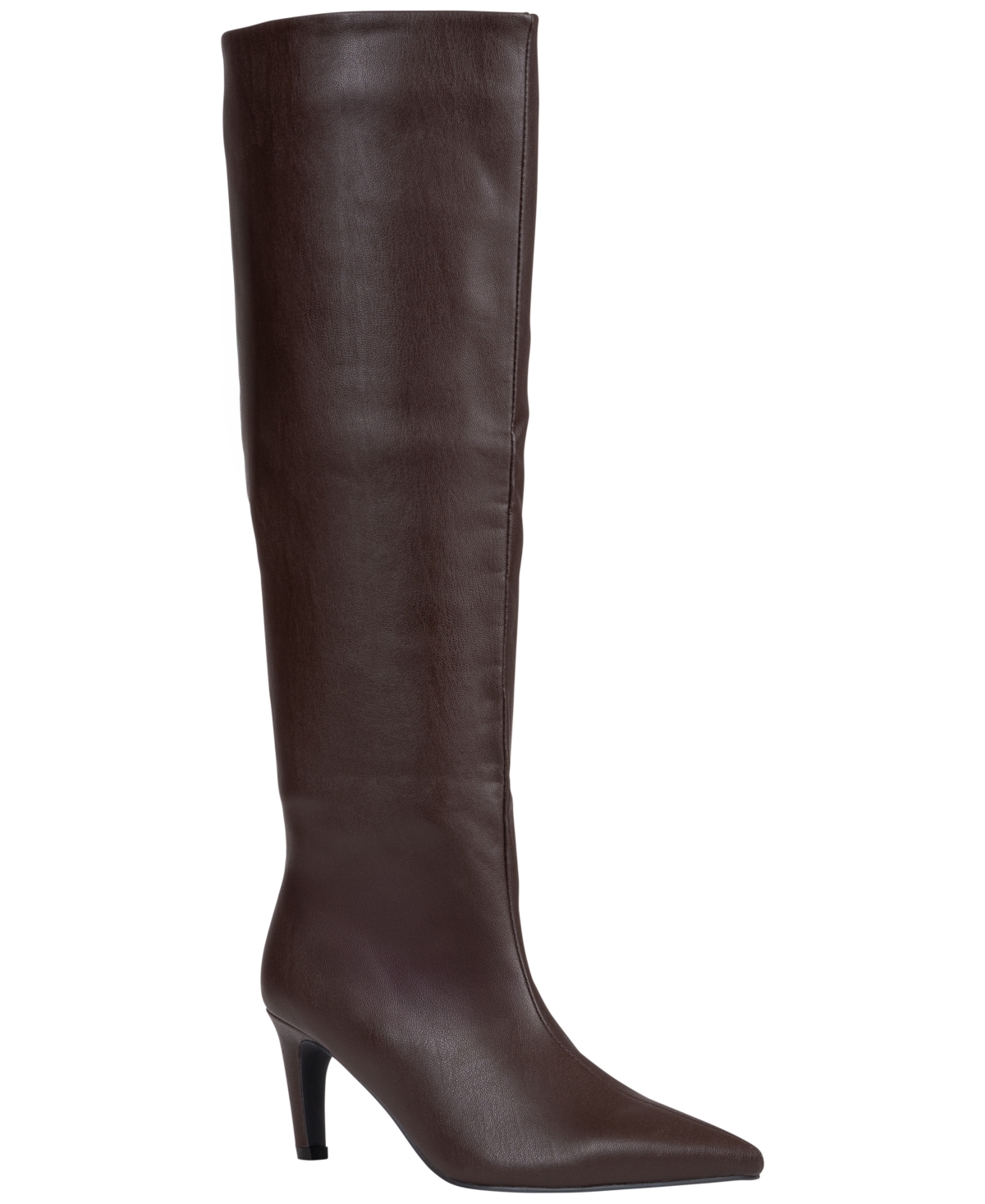 Gc Shoes Women's Sutton Pointed-Toe Knee-High Faux Leather Boots - Brown