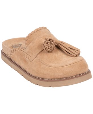 Women's Lenox Tassel Round-Toe Platform Mule Clogs