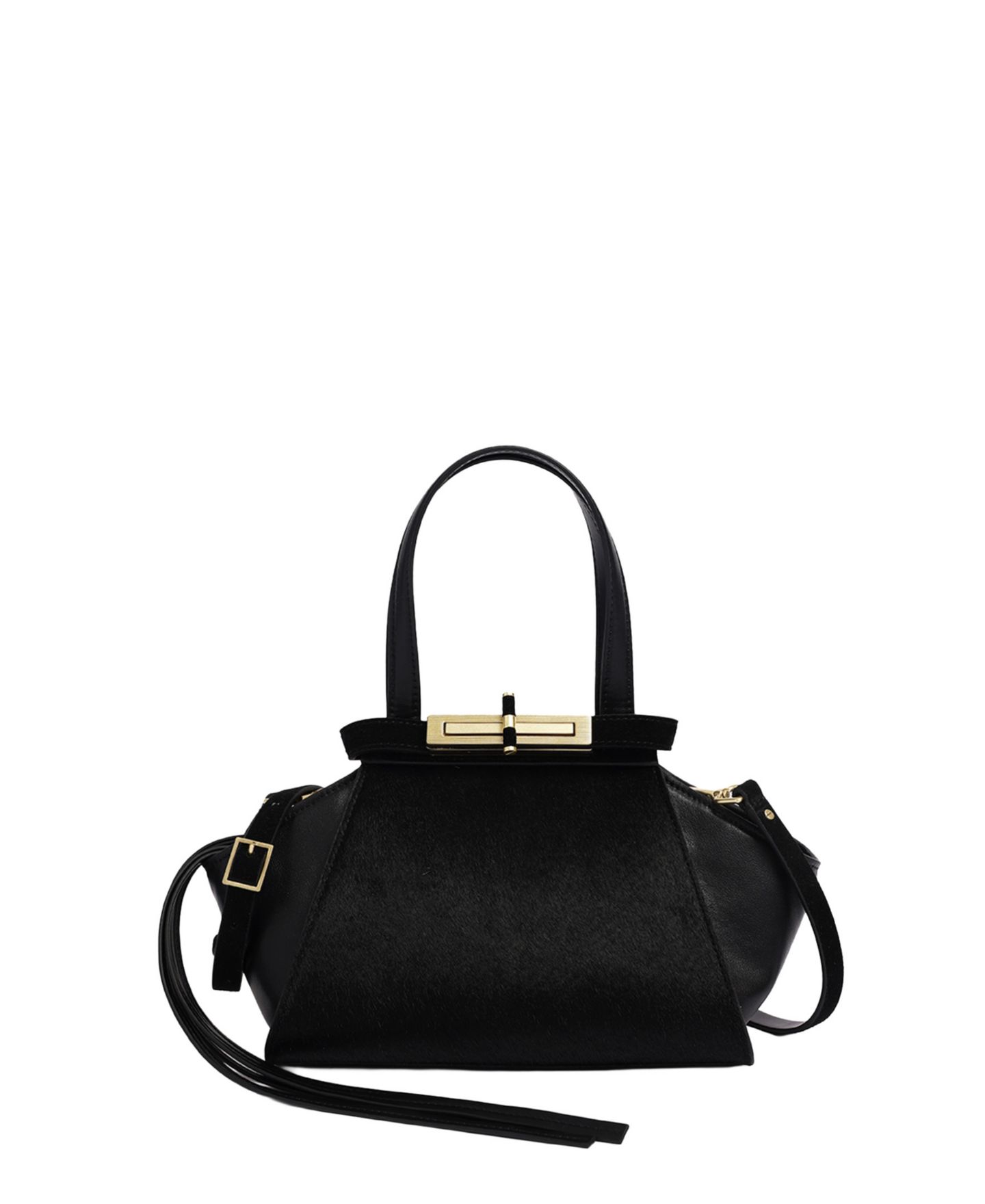 Женская сумка Kenneth Cole Crosby Small Satchel Handbag, цвет: Чёрный — фото 1