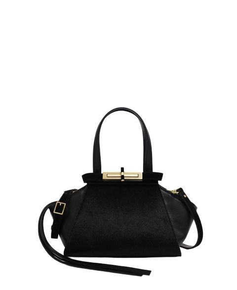 Женская сумка Kenneth Cole Crosby Small Satchel, цвет: Чёрный