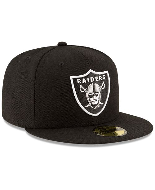 New Era Oakland Raiders Team Basic 59fifty Fitted Cap Reviews Sports Fan Shop By Lids Men Macy S