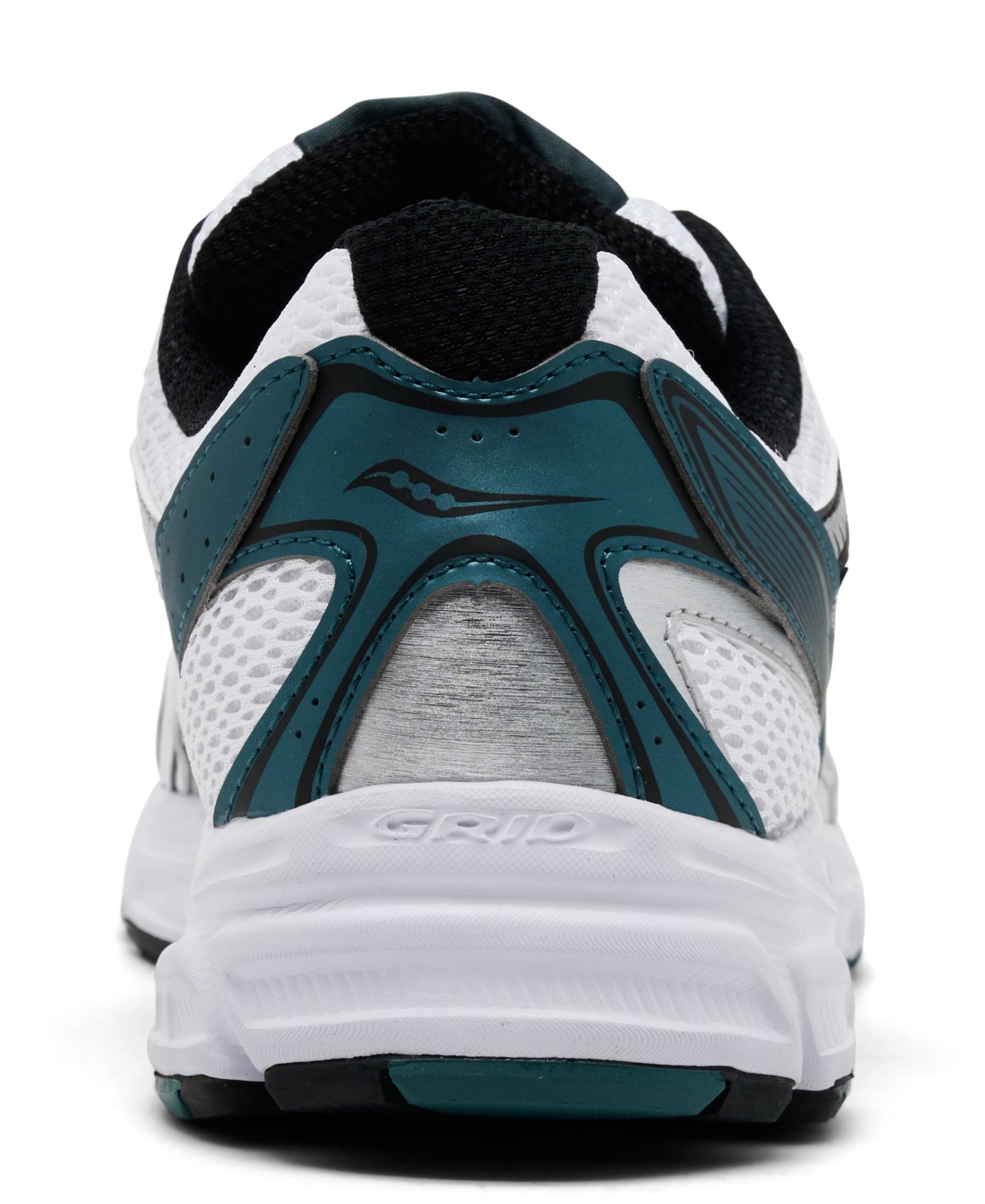 Мужские кроссовки Saucony Ride Millennium Retro Low-Top Mesh, цвет: Белый / Зелёный — фото 4