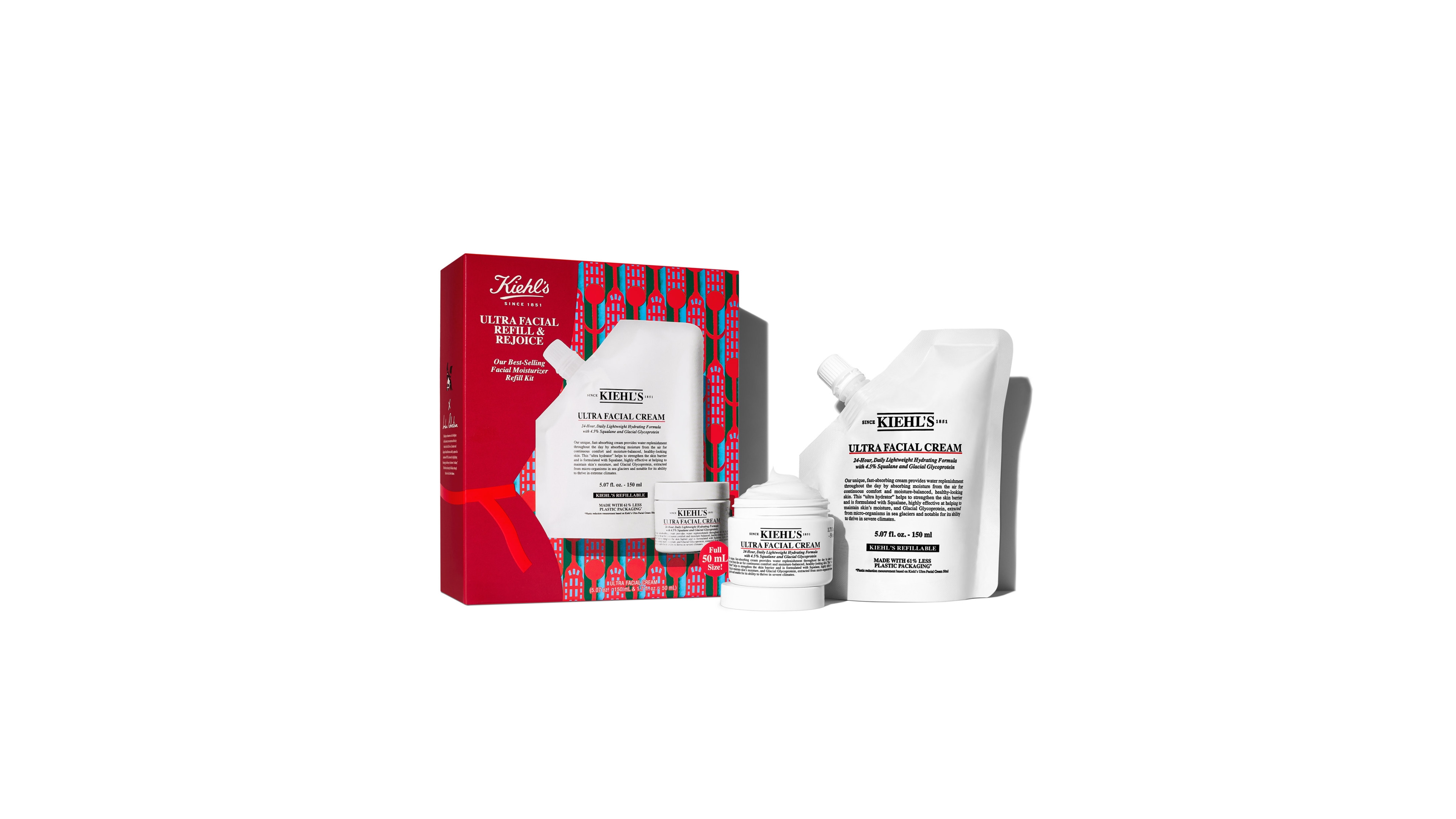 Kiehl's Since 1851 2-Piece Ultra Facial Refill & Rejoice Gift Set