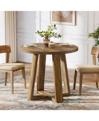 31.5" Round Dining Table for 2-4