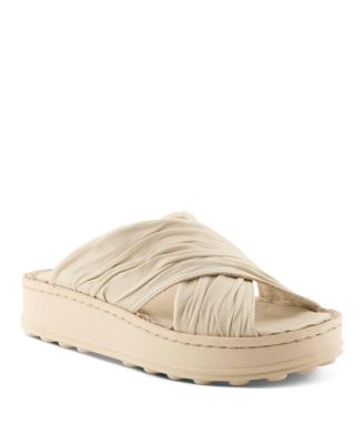 Women's Majorelle Wedge with Leather Upper