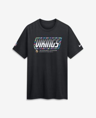 Men's Black Minnesota Vikings 2026 NFL Cruical Catch Sideline Dri-Fit T-Shirt