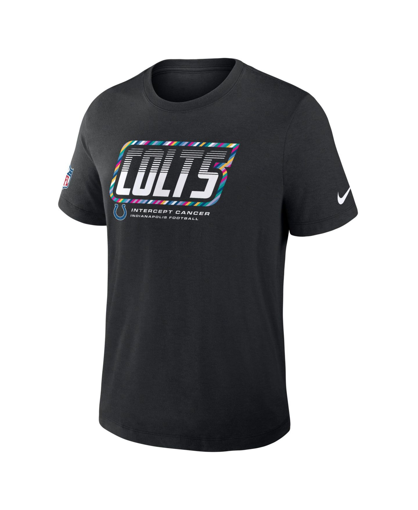 Мужская футболка Nike Black Indianapolis Colts 2026 NFL Cruical Catch Sideline Dri-Fit — фото 4
