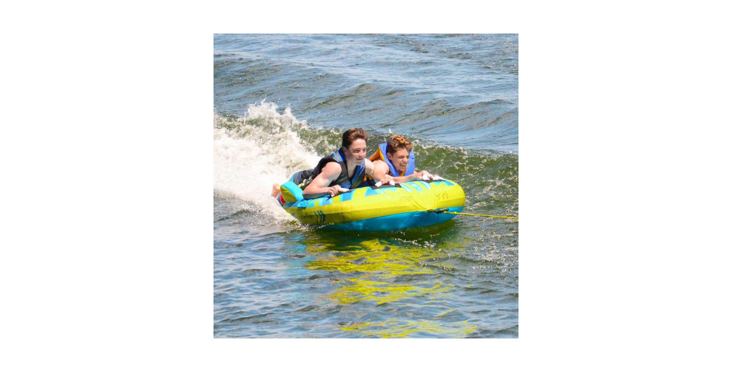 Детская игрушка RAVE Cutter 2-Rider Tapered Inflatable Towable Tube, Ages 12+ — фото 4