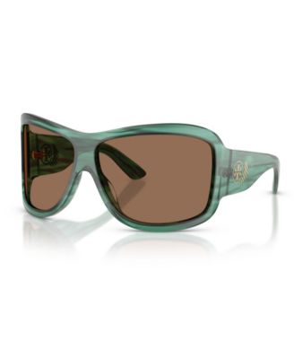 Oversized Retro Runway Wrap Sunglasses TY5019