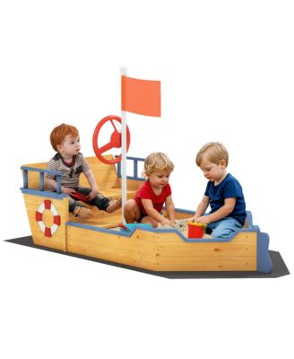 12V Kids Electric Ride-On Horse with Sounds, Carrot Toy, Comb, Foot Pedal, Seat Storage, and Battery Power for Ages 1.5-3, Brown