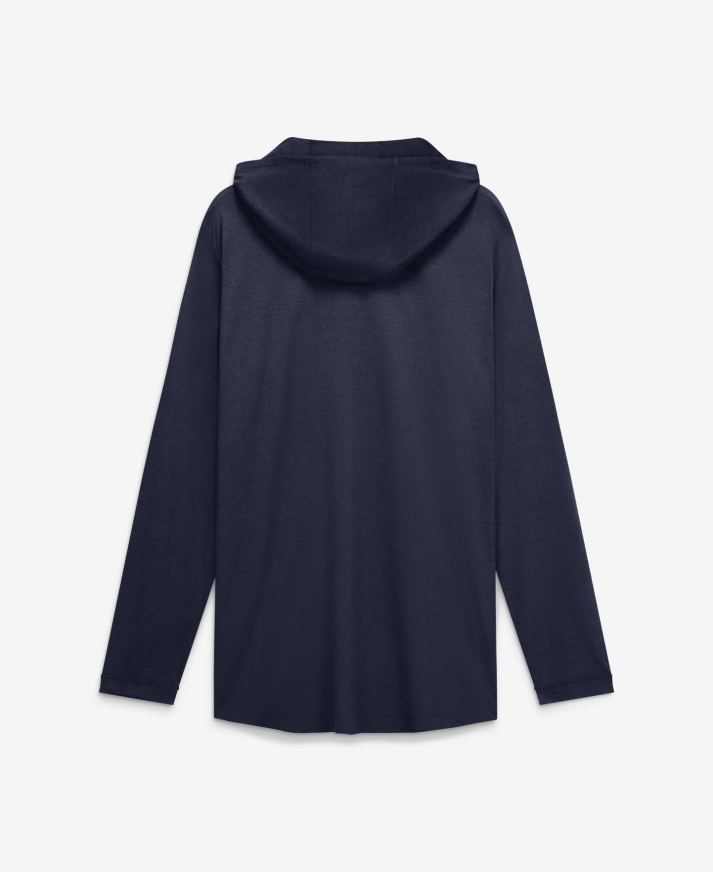 Мужская футболка Nike Navy Auburn Tigers Primetime Pattern Tri-Blend Dri-FIT Long Sleeve Hooded — фото 2