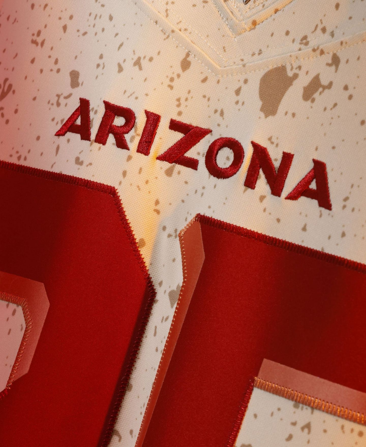 Мужской топ Nike Marvin Harrison Jr. Natural Arizona Cardinals 2025 Rivalries Collection Stitched Limited Jersey — фото 2