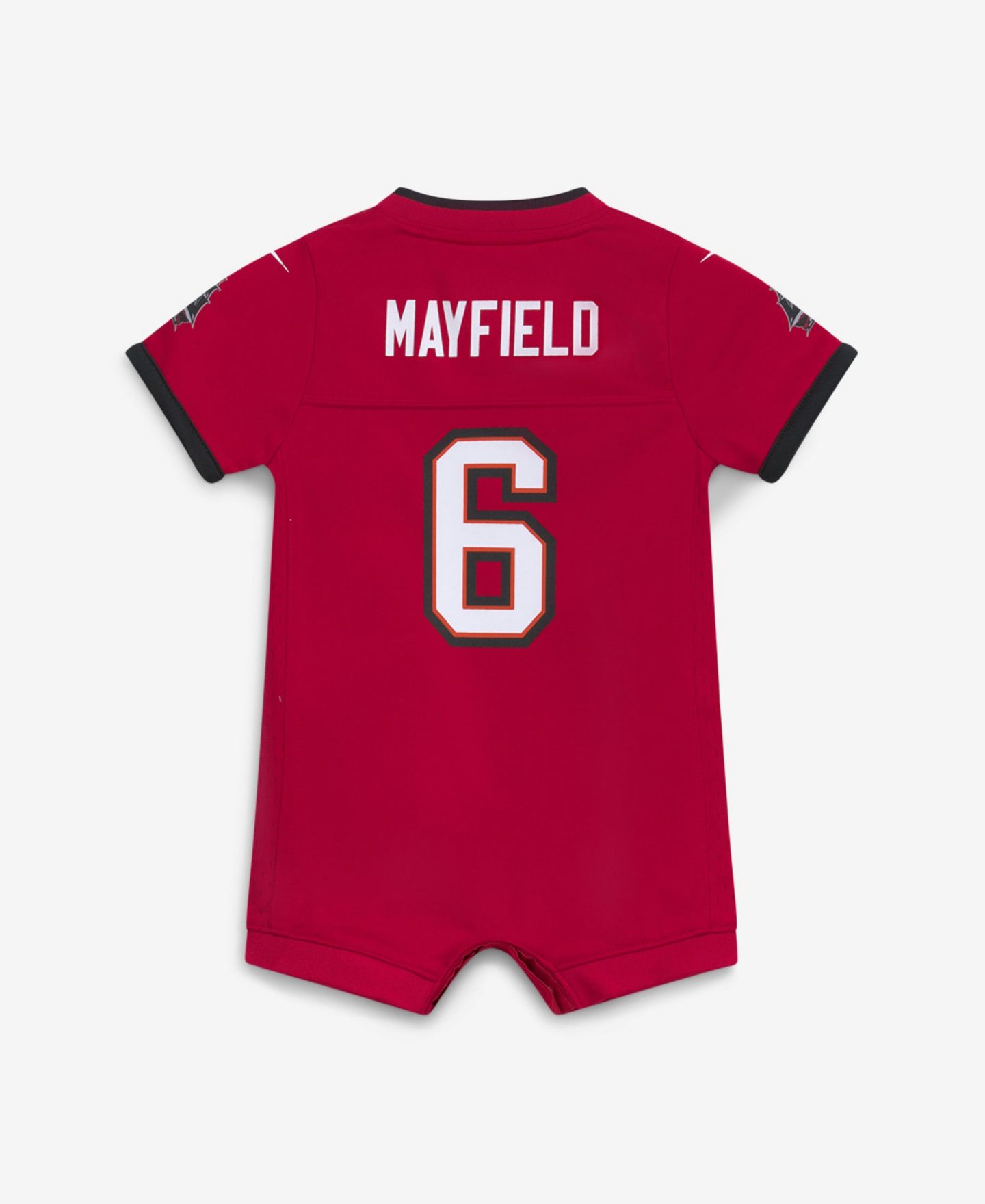 Комбинезон Nike Baker Mayfield Red Tampa Bay Buccaneers Romper Game Jersey для малышей — фото 3