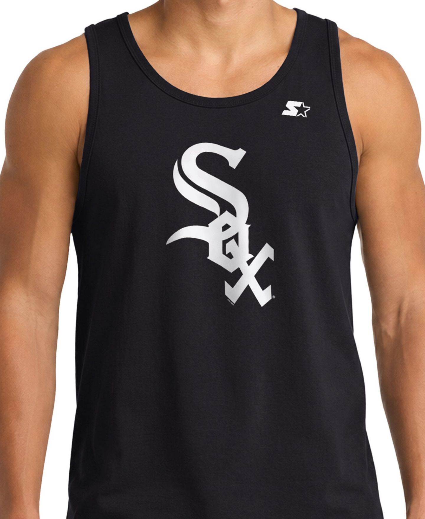Мужской топ Starter Black Chicago White Sox — фото 3