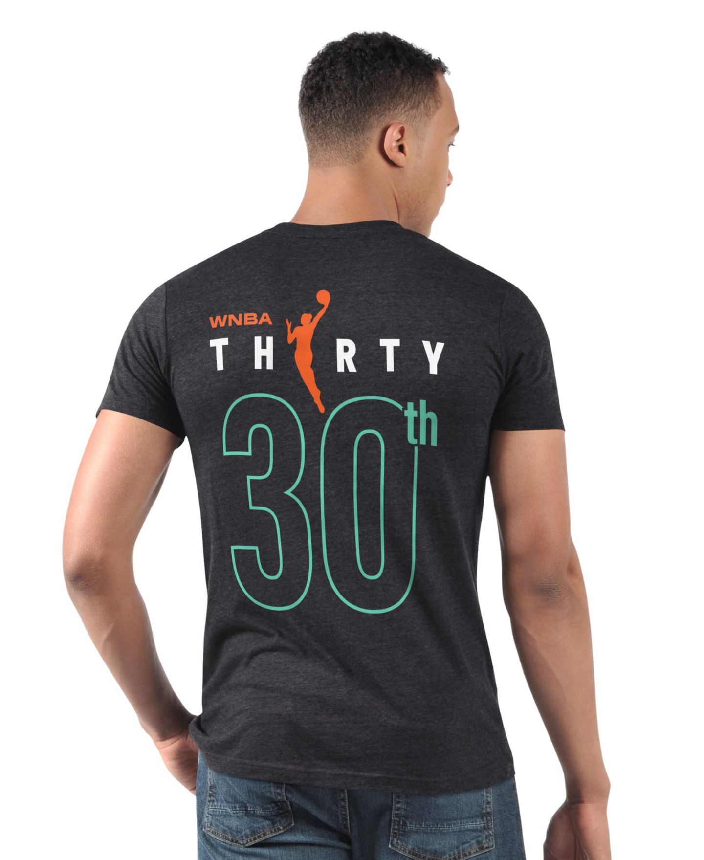 Мужская футболка Starter Black New York Liberty WNBA 30th Anniversary Prime Time — фото 2