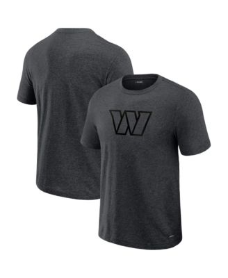 Men's  Graphite Washington Commanders Players Lounge Tri-Blend T-Shirt