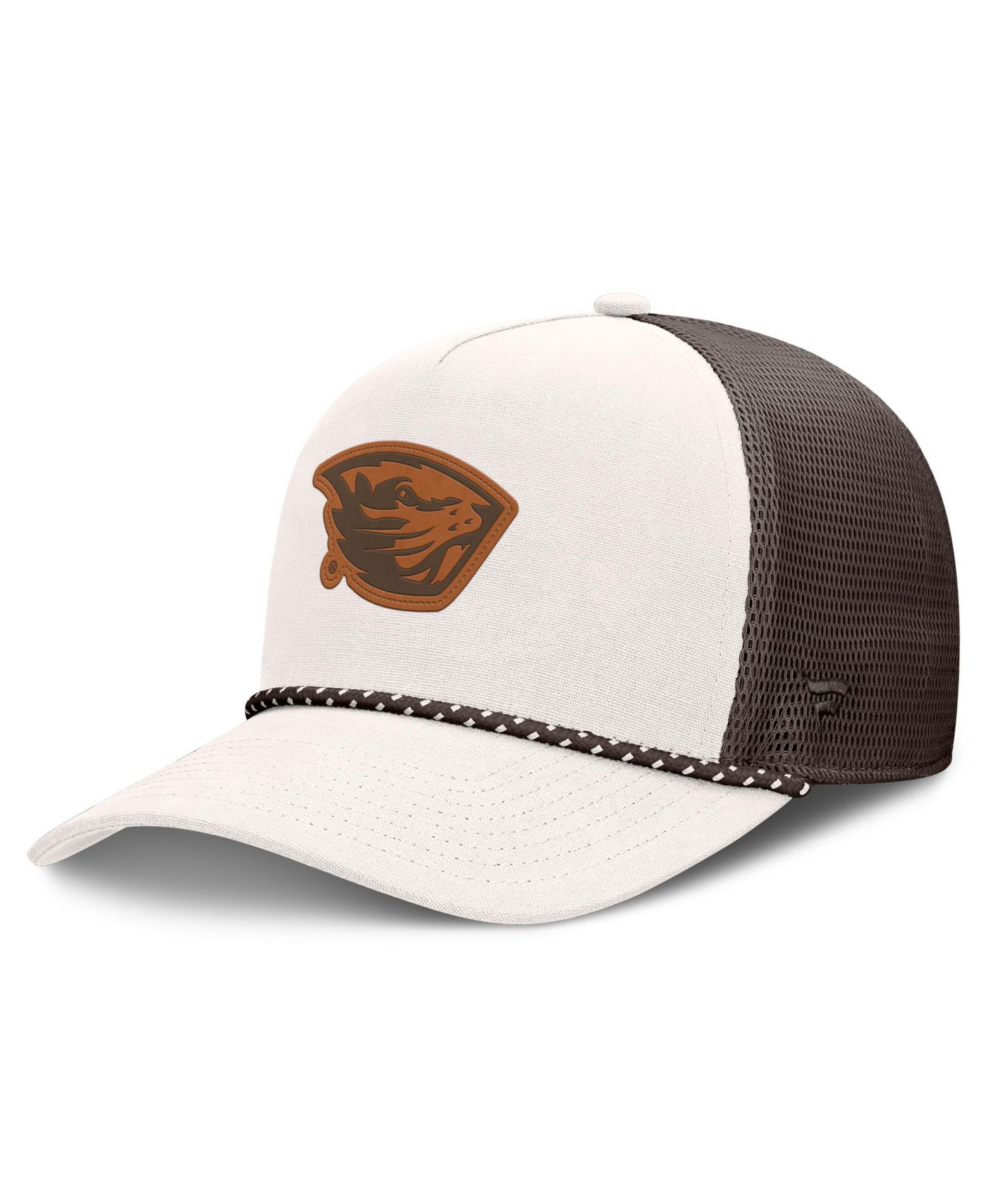 Мужская кепка Fanatics Natural Oregon State Beavers Bronco Trucker Adjustable Hat — фото 1