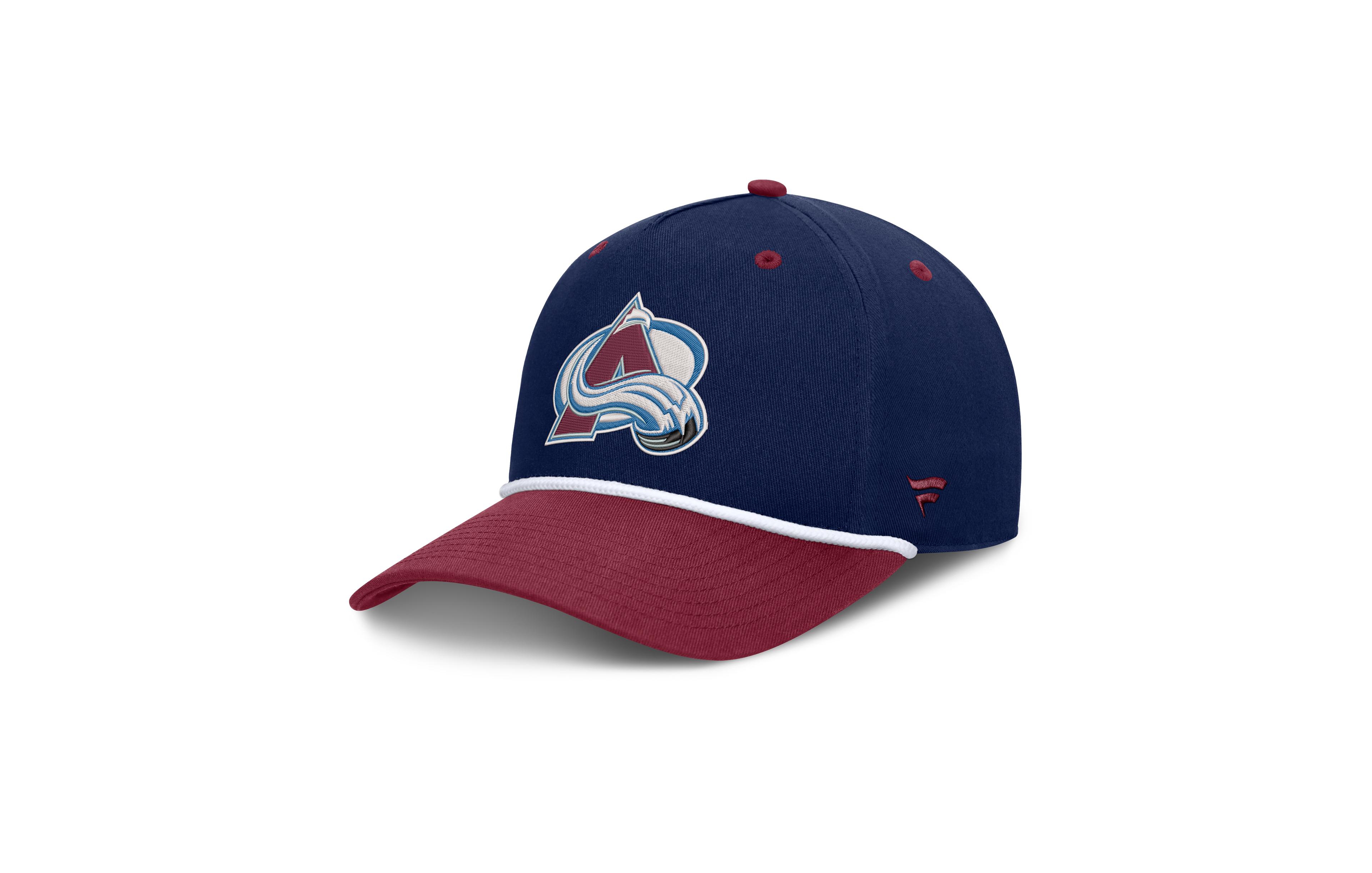 Fanatics Colorado Avalanche A-Frame Two-Tone Adjustable Baseball Cap