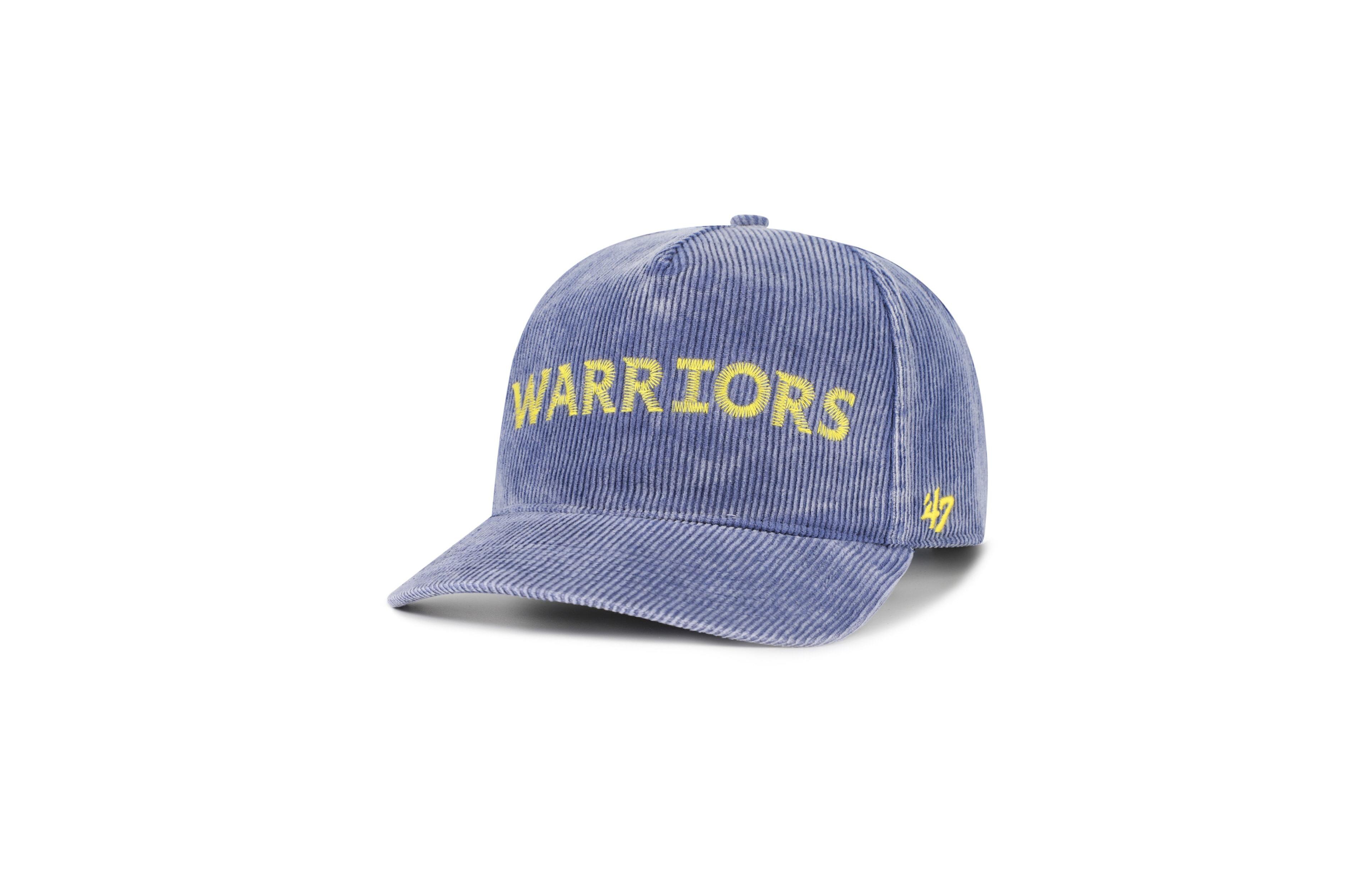 '47 Brand Golden State Warriors Reclaim Adjustable Five-Panel Corduroy Baseball Cap
