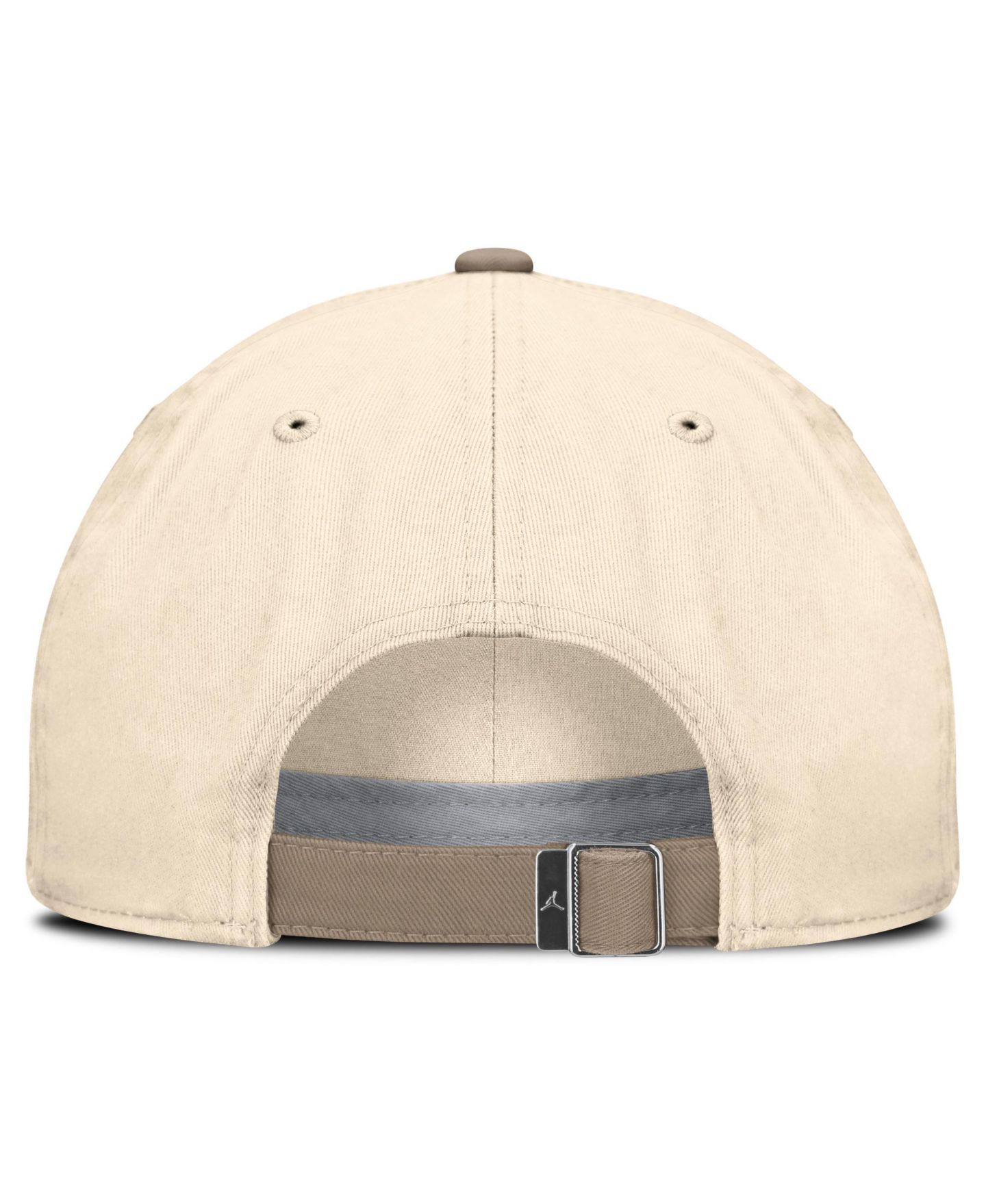 Мужская кепка Jordan Natural/Khaki Michigan Wolverines Two-Tone Club Adjustable Hat — фото 5