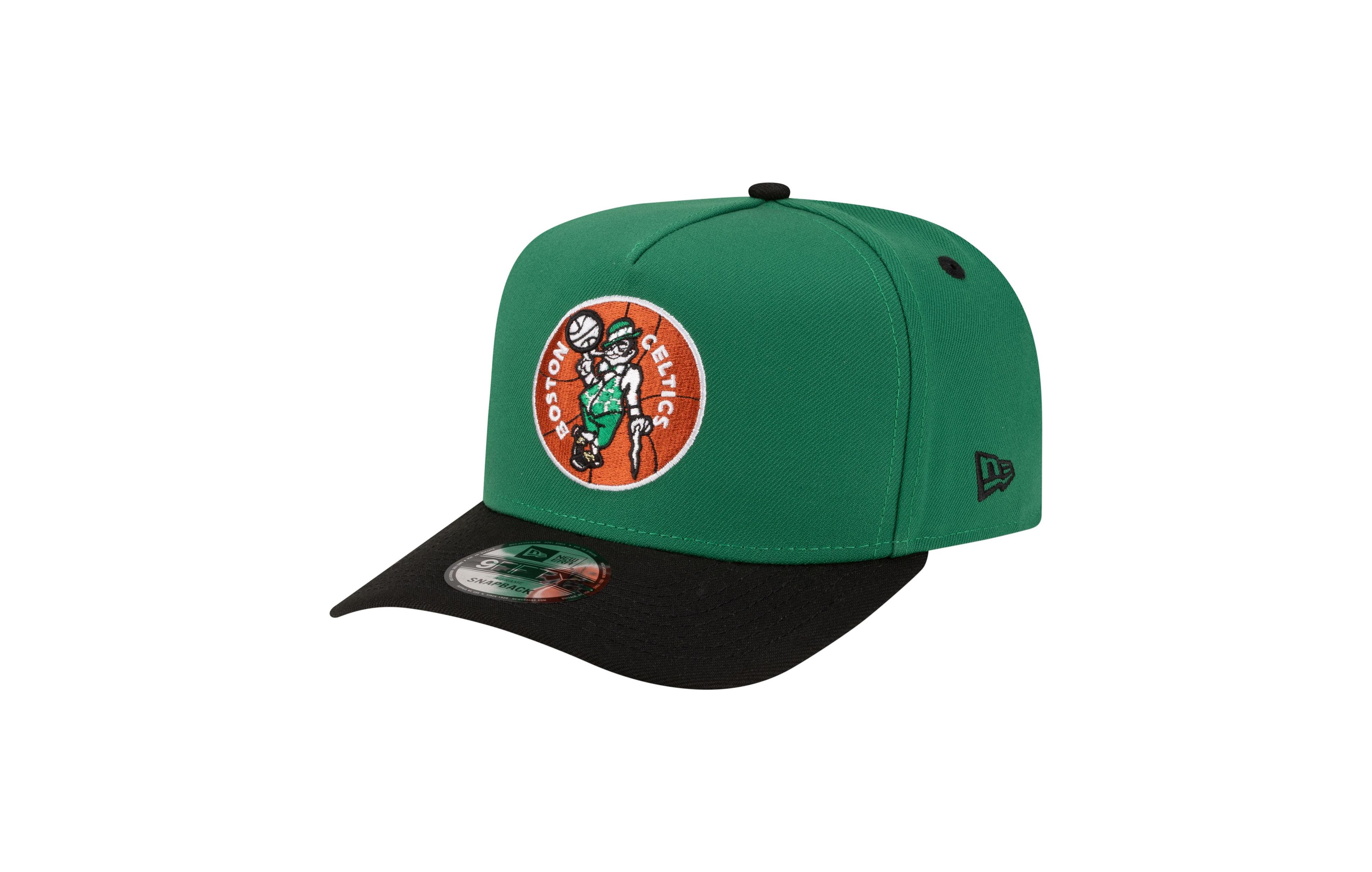 New Era Boston Celtics 80s Throwback 9FIFTY A-Frame Snapback Cap