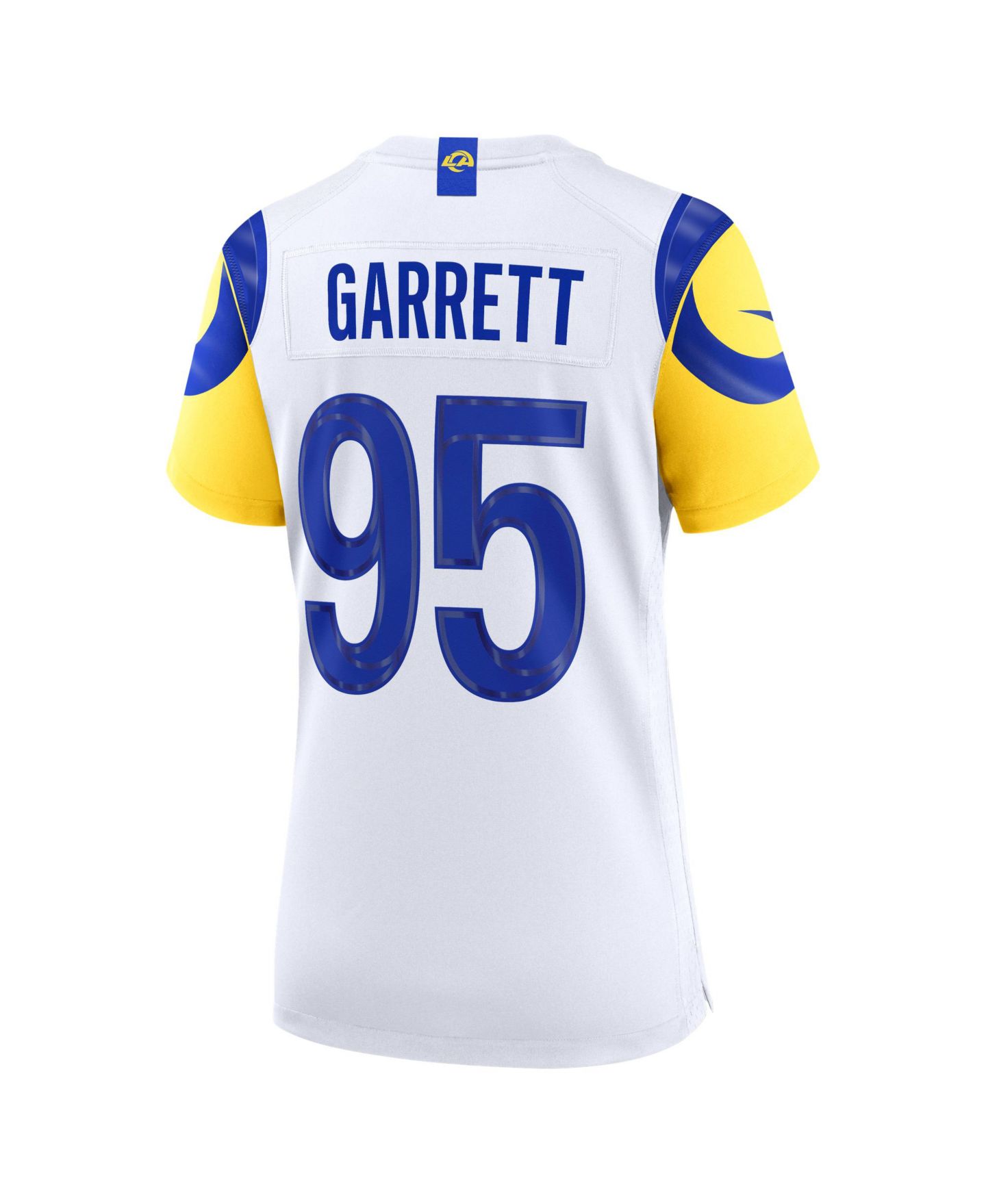 Женский топ Nike Myles Garrett White Los Angeles Rams Game Jersey — фото 3