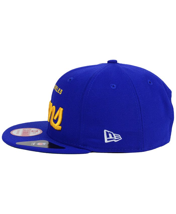 New Era Los Angeles Rams LIDS 20th Anniversary Script 9FIFTY Snapback