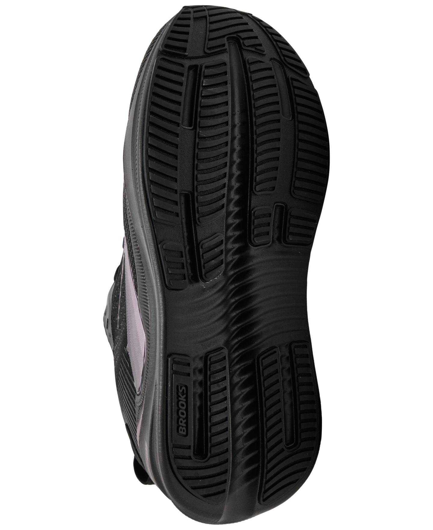 Женские кроссовки Brooks Ghost Max 4 Wide Width Lightweight Running, цвет: Чёрный / Розовый — фото 6