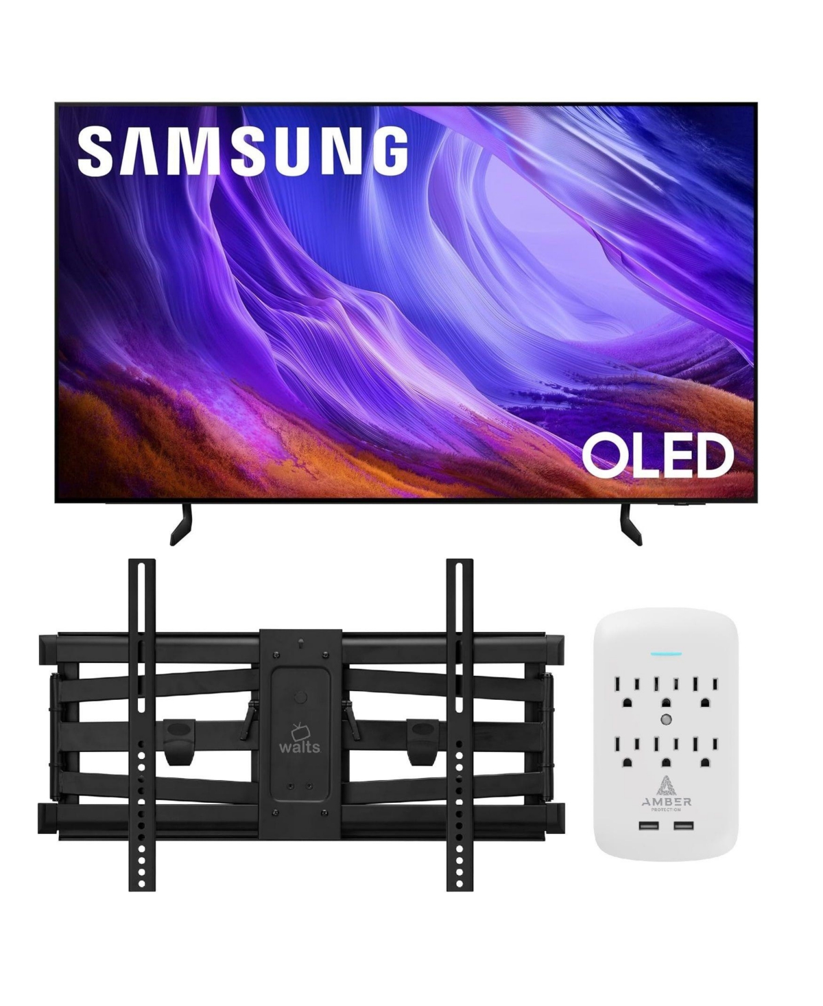 Samsung QN77S85HA 77" Oled 4K Uhd Smart Tv - Black
