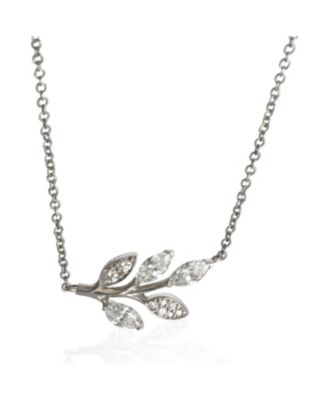 Diamond Pendant Necklace (0.29 ctw) Platinum 950