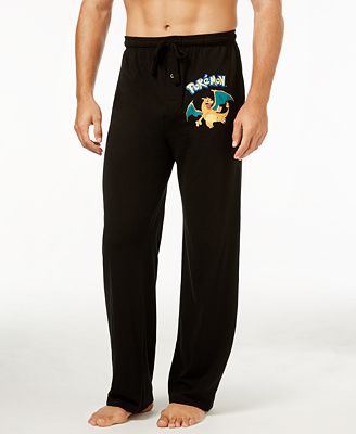 Bioworld Men's Pokémon Charizard Pajama Pants - Pajamas, Lounge ...