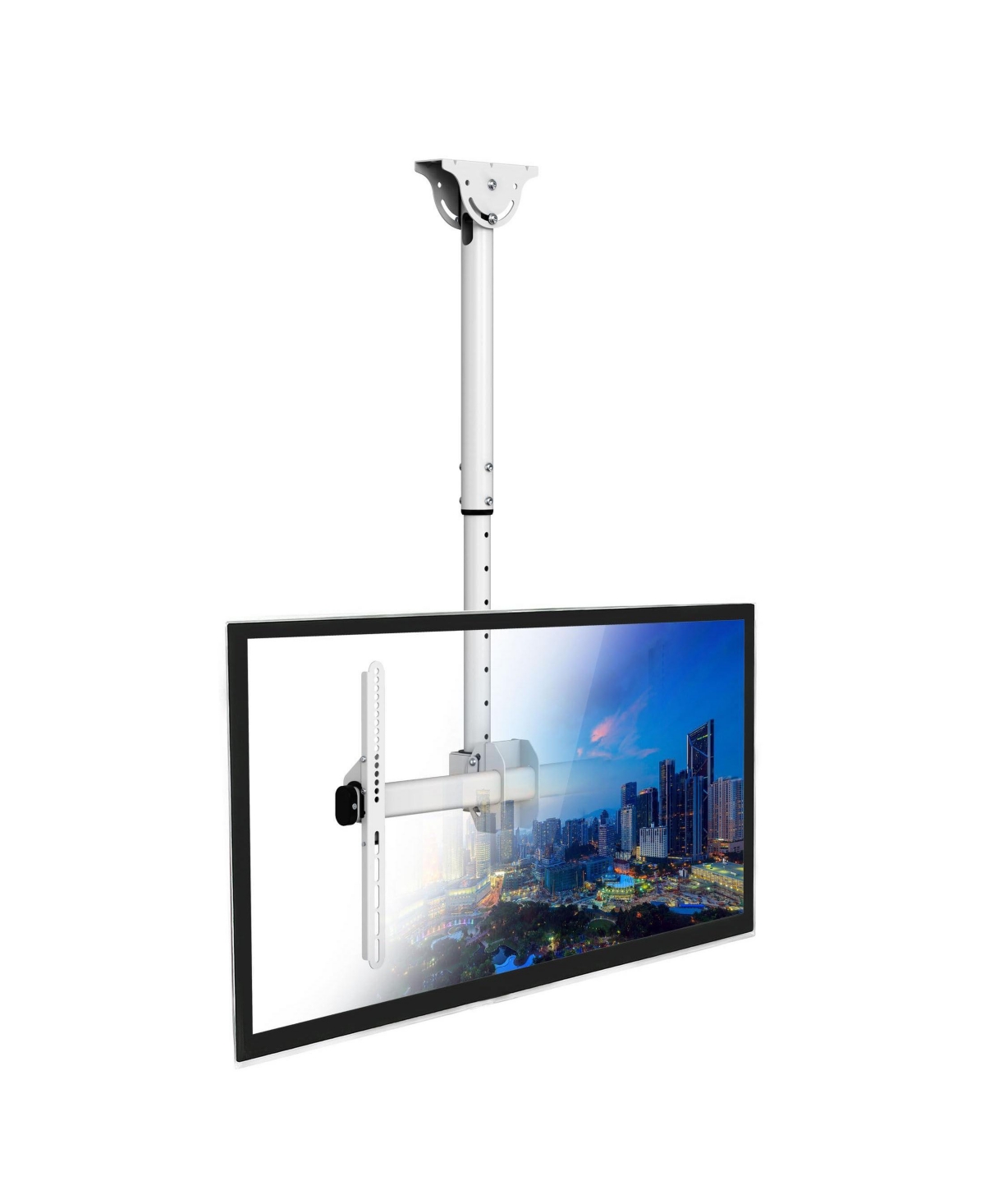 Lofree Full Motion 32-75 Inch 110 Lbs Tv Ceiling Mount - White
