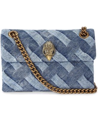 Mini Denim Kensington Crossbody Bag
