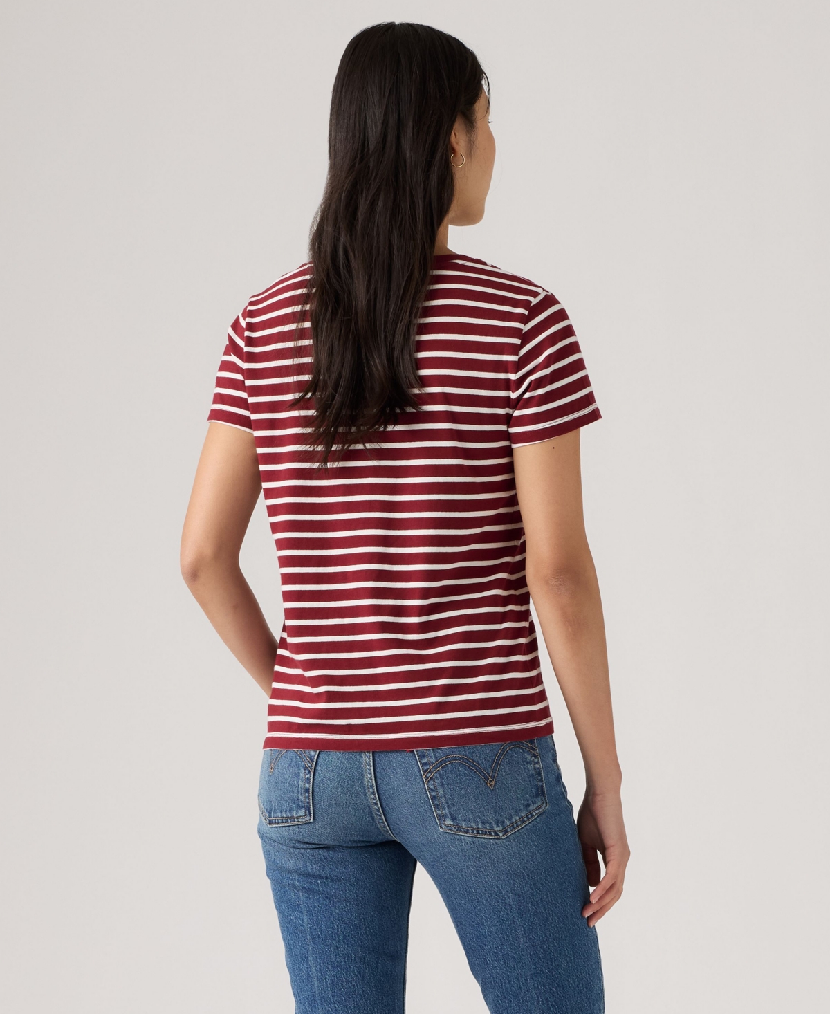 Levi's Women's Perfect Cotton V-Neck Short-Sleeve T-Shirt
